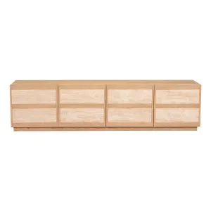 Leola Entertainment Unit 200cm in Italian Travertine / Sandblast Oak by OZ Design, a Entertainment Units & TV Stands for sale on Style Sourcebook