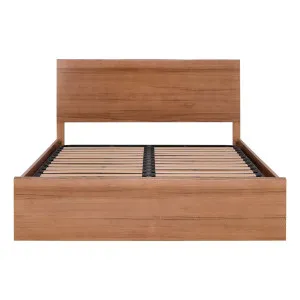 Melba King Bed Frame w/ Gas Lift Storage in West Australian Marri by OZ Design, a Beds & Bed Frames for sale on Style Sourcebook