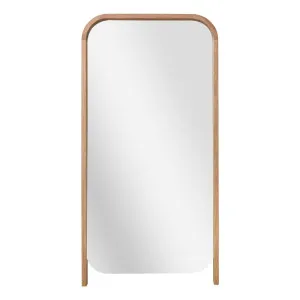 Cloe Leaner Mirror 100x200cm in Oak by OZ Design, a Mirrors for sale on Style Sourcebook
