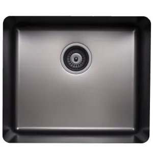 Titan Large Single Bowl Sink Gunmetal TSGM52 by Titan, a Kitchen Sinks for sale on Style Sourcebook