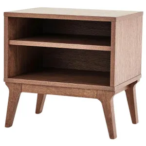 Case Furniture Valentine Bedside Table - Walnut Stain MH611W2STN by Case Furniture, a Bedside Tables for sale on Style Sourcebook