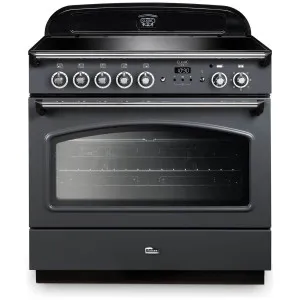 Falcon 90cm Classic FX Induction Freestanding Oven/Stove Slate and Chrome CLA90FXEISL-CH by Falcon, a Ovens for sale on Style Sourcebook