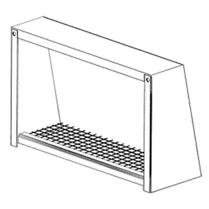 Qasair Wall Vent Cover Twin Motor Ducting WVC-10/12/15H-R/R by Qasair, a Rangehoods for sale on Style Sourcebook
