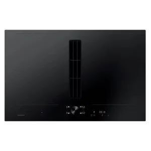 Gaggenau 80cm 200 Series Flex Induction Cooktop with Integrated Ventilation System - Black CV282101 by Gaggenau, a Cooktops for sale on Style Sourcebook
