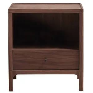 Pinch Joyce Bedside Table - Walnut PI-BS-JOY-WAL-FRAME by Pinch, a Bedside Tables for sale on Style Sourcebook