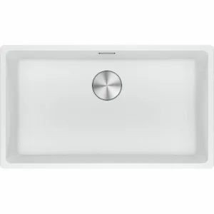 Franke Maris 720mm Single Bowl Sink with Extension Drainer Polar White MRG210-72PWFPC by Franke, a Kitchen Sinks for sale on Style Sourcebook