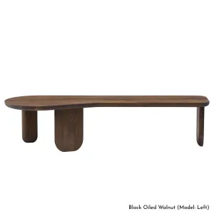 De La Espada Kim Bench in Left Hand Orientation - Walnut 120LW by De La Espada, a Benches for sale on Style Sourcebook