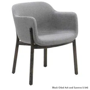 De La Espada Porto Dining Chair in Ash Timber - Upholstery Range A - 388AA by De La Espada, a Chairs for sale on Style Sourcebook