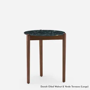 De La Espada Sidekicks Large Occasional Side Table with Terrazzo Top and Oak Timber 456LKT by De La Espada, a Side Table for sale on Style Sourcebook