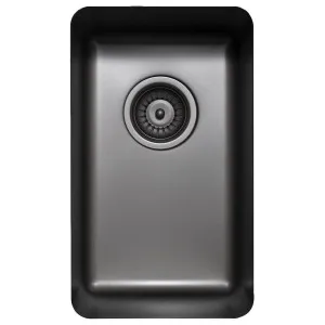Titan Small Single Bowl Sink Gunmetal TSGM28 by Titan, a Kitchen Sinks for sale on Style Sourcebook