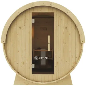 Revel Eden 4 Person Traditional Barrel Sauna R-BT-4P by Revel, a Saunas for sale on Style Sourcebook