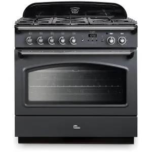 Falcon 90cm Classic FX Slate-Chrome Dual Fuel Freestanding Oven CLA90FXDFSL-CH by Falcon, a Ovens for sale on Style Sourcebook
