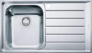 Franke Neptune Single Bowl Sink with Right Hand Drainer NEX611RHD by Franke, a Kitchen Sinks for sale on Style Sourcebook
