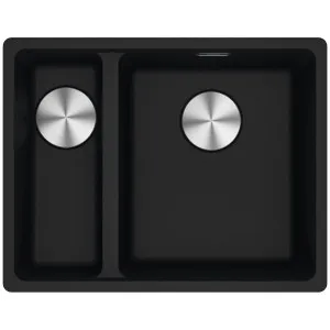 Franke Maris 340/150mm 1 and 1/2 Bowl Left Undermount Sink Onyx MRG160SBLON-B by Franke, a Kitchen Sinks for sale on Style Sourcebook