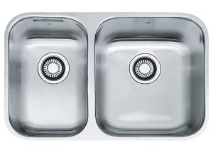 Franke Steel Queen 1 and 1/2 Bowl Undermount Sink SQX120C-L-2 by Franke, a Kitchen Sinks for sale on Style Sourcebook