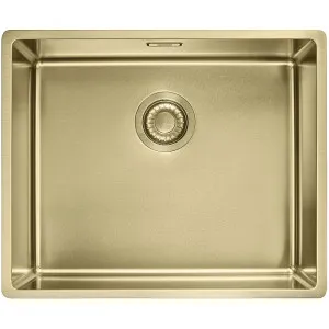 Franke Mythos Masterpiece 500mm Single Bowl Sink Gold BXM210-50GD by Franke, a Kitchen Sinks for sale on Style Sourcebook