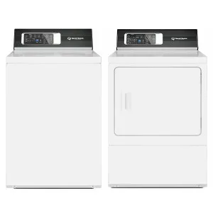 Speed Queen 8.5kg Top Load Washer & 9kg Front Load Natural Gas Dryer AWNE92ADGEG9RGASN by Speed Queen, a Washing Machines & Dryers for sale on Style Sourcebook