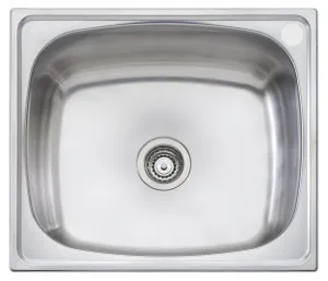 Oliveri 70L Single Inset Laundry Tub TI70RTH by Oliveri, a Laundry Accessories for sale on Style Sourcebook