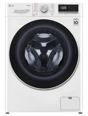 LG Series 5 8kg Front Load Washing Machine WV5-1408W by LG, a Washing Machines & Dryers for sale on Style Sourcebook
