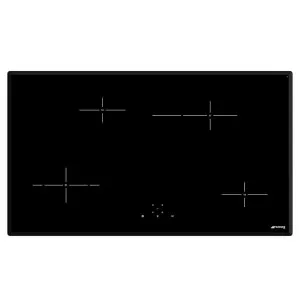 Smeg 90cm 4 Burner Ceramic Cooktop SE394EMTBAU by Smeg, a Cooktops for sale on Style Sourcebook