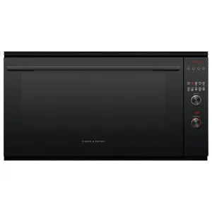 Fisher & Paykel Series 7 90cm Contemporary Electric Built-In Oven Black OB90S9MEB1 by Fisher & Paykel, a Ovens for sale on Style Sourcebook