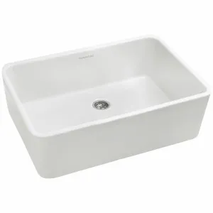 Turner Hastings Galdor 60 x 41 Fine Fireclay Single Bowl Butler Sink Gloss White HG6040 by Turner Hastings, a Kitchen Sinks for sale on Style Sourcebook
