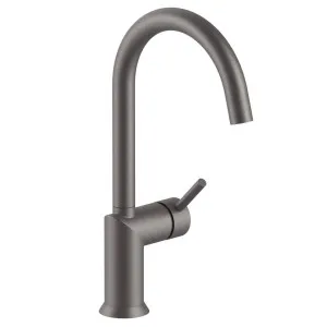 Fantini Nostromo Sink Mixer - Matte Gunmetal PVD 42P51855FZ by Fantini, a Kitchen Taps & Mixers for sale on Style Sourcebook