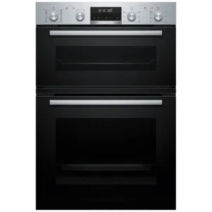 Bosch 60cm Series 6 Built In Double Oven Stainless Steel MBG578FS3A by Bosch, a Ovens for sale on Style Sourcebook