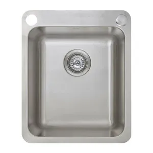 Abey 30Ltr Stainless Steel Laundry Tub with Dual Bypass LK30A by Abey, a Laundry Accessories for sale on Style Sourcebook