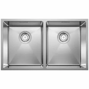 Blanco Quatrus Double Bowl Sink QUATR153434IUK5 by Blanco, a Kitchen Sinks for sale on Style Sourcebook