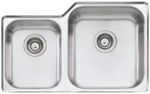 Oliveri Nu-Petite 1 and 3/4 Bowl Undermount Sink NP62U by Oliveri, a Kitchen Sinks for sale on Style Sourcebook