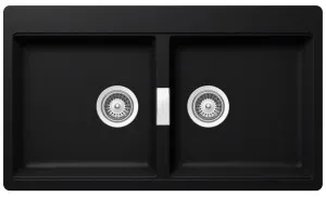 Abey Schock Puro Horizont Double Sink N200P by Abey, a Kitchen Sinks for sale on Style Sourcebook