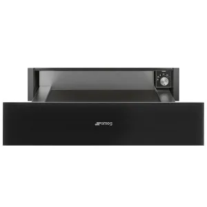 Smeg Linea 15cm Warming Drawer - Midnight Black CPR115B3 by Smeg, a Ovens for sale on Style Sourcebook