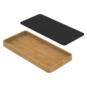 Abey Boutique Fibre Rock & Bamboo Tray Set ASA06Q by Abey, a Kitchen Sinks for sale on Style Sourcebook