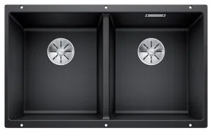 Blanco Double Bowl Undermount Sink Rock Grey SUB350350UGK5 by Blanco, a Kitchen Sinks for sale on Style Sourcebook