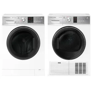 Fisher & Paykel Series Series 5 8.5kg Front Load Washing Machine & 8kg Heat Pump Condenser Dryer WH8560P3DH8060P3 by Fisher & Paykel, a Washing Machines & Dryers for sale on Style Sourcebook