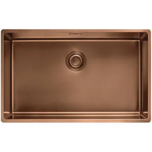 Franke Mythos Masterpiece 685mm Single Bowl Sink Copper BXM210-68CP by Franke, a Kitchen Sinks for sale on Style Sourcebook