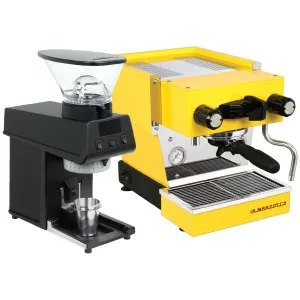 La Marzocco Linea Micra Yellow Home Package with Black Pico WA-MICRAPACK-YB-PICO by La Marzocco, a Espresso Machines for sale on Style Sourcebook