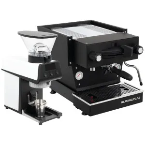 La Marzocco Linea Mini Black Home Package with White Pico WA-PACK-BW-PICO by La Marzocco, a Espresso Machines for sale on Style Sourcebook