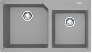 Franke Urban 1 and 3/4 Bowl Topmount Sink Stone Grey UBG620-86SG by Franke, a Kitchen Sinks for sale on Style Sourcebook