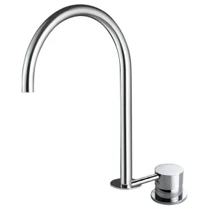 Rogerseller Tonic Hob Sink Mixer with Swivel Outlet - Chrome 360601375101 by Rogerseller, a Kitchen Taps & Mixers for sale on Style Sourcebook