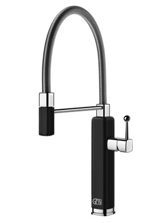 Gessi Happy Sink Kitchen Mixer with Pull Out Tap 60061GB by Gessi, a Kitchen Taps & Mixers for sale on Style Sourcebook