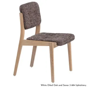 De La Espada Capo Dining Chair in Oak Timber - Upholstery Range B 780KB by De La Espada, a Chairs for sale on Style Sourcebook