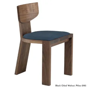 De La Espada Vega B Dining Chair in Walnut Timber - Upholstery Range A 171YWA by De La Espada, a Chairs for sale on Style Sourcebook