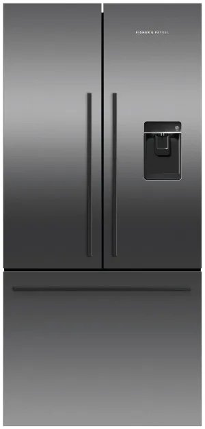 Fisher & Paykel Series 7 487L French Door Refrigerator with Ice and Water Black Stainless Steel RF522ADUB5 by Fisher & Paykel, a Refrigerators, Freezers for sale on Style Sourcebook