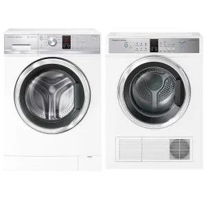 Fisher & Paykel Series 3 8kg Front Loader Washer & Series 5 7kg Vented Dryer Laundry Package WH8060J3DE7060G2 by Fisher & Paykel, a Washing Machines & Dryers for sale on Style Sourcebook