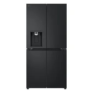 LG 506L French Door Fridge with Slim Non-Plumbed In-Door Ice and Water Dispenser Matte Black GF-LN500MBL by LG, a Refrigerators, Freezers for sale on Style Sourcebook