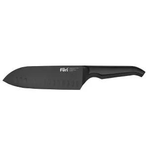 Furi Pro Jet Black East/West Santoku Knife 17cm 41480 by Furi, a Knives for sale on Style Sourcebook