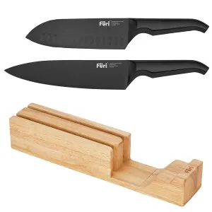 Furi Pro Jet Black Three Piece Set 41483 by Furi, a Knives for sale on Style Sourcebook