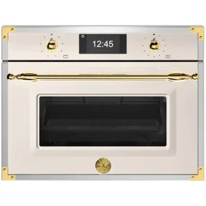 Bertazzoni 60cm Heritage Combi-Microwave Compact Oven F457HERMWTAG by Bertazzoni, a Microwave Ovens for sale on Style Sourcebook